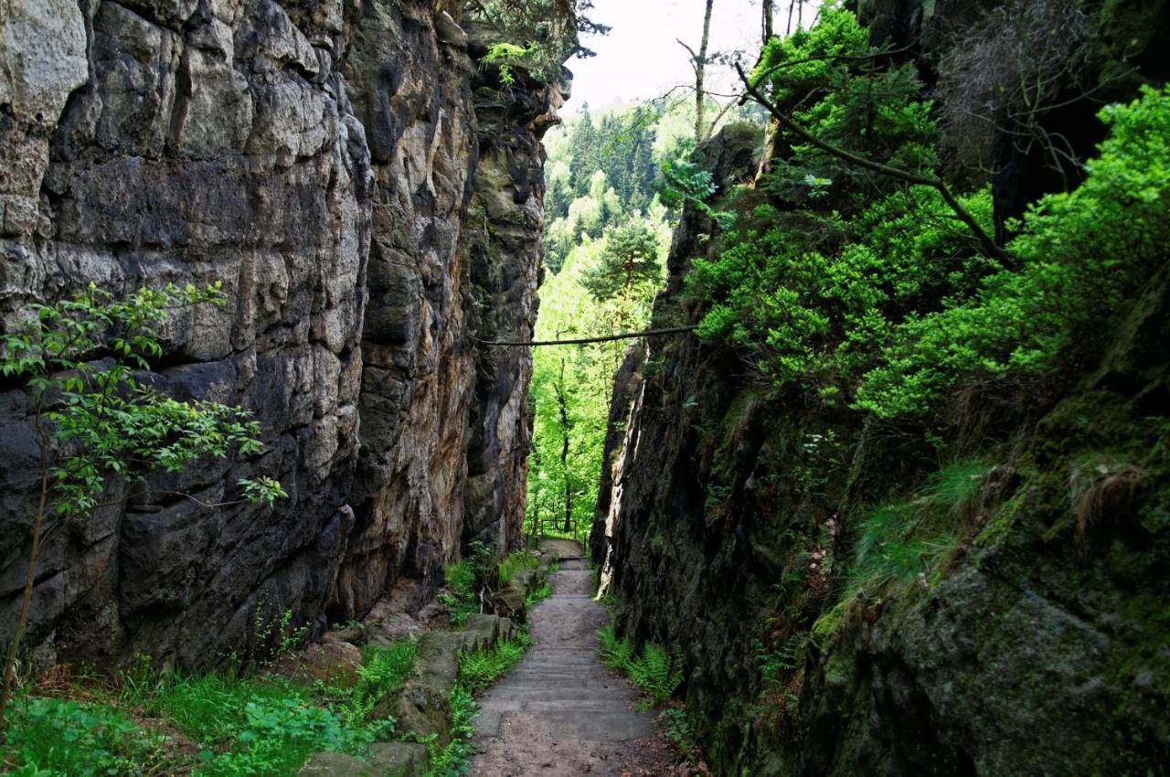Wohlfuehlzeit Im Zittauer Gebirge公寓 外观 照片